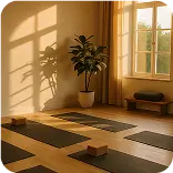 img yoga space evening