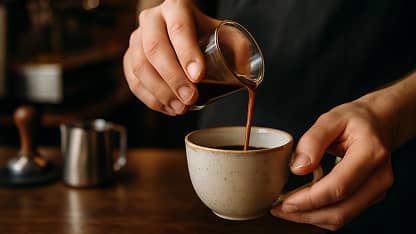hands barista