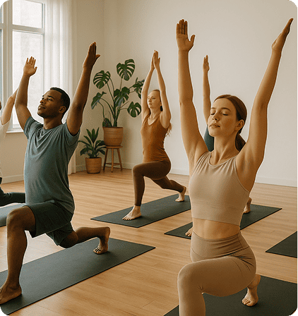 Yoga group